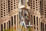 Blick auf die vier Türme der prächtigen Glorienfassade.