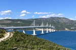 Die Pelješki Brücke - eine innerkroatische Verbindung in den Süden.