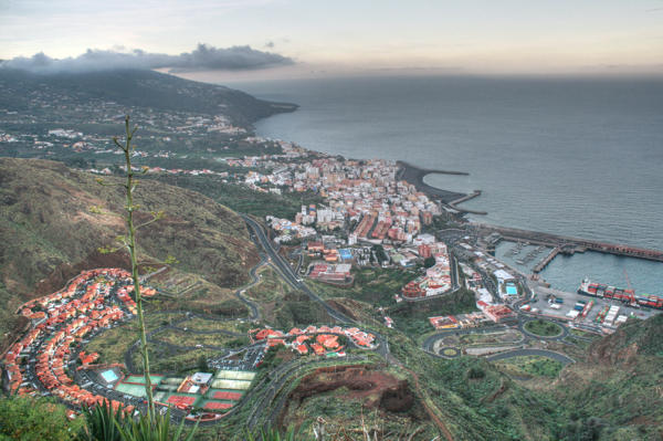 Blick vom Mirador de la Concepción über Santa Cruz. Blick vom Mirador de la Concepción über Santa Cruz.