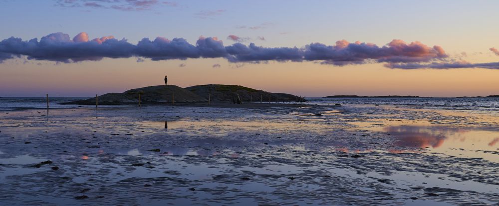 Abendstimmung am Zeltplatz Nygård wenige Kilometer vor Varberg. Abendstimmung am Zeltplatz Nygård wenige Kilometer vor Varberg.