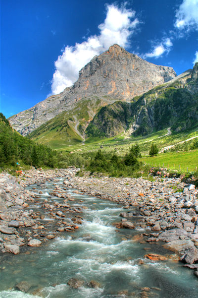Wanderkarte in der Region Fürenalp. Wanderkarte in der Region Fürenalp.
