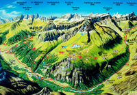 Engelberger Aa auf dem Rückweg zur Talstation.