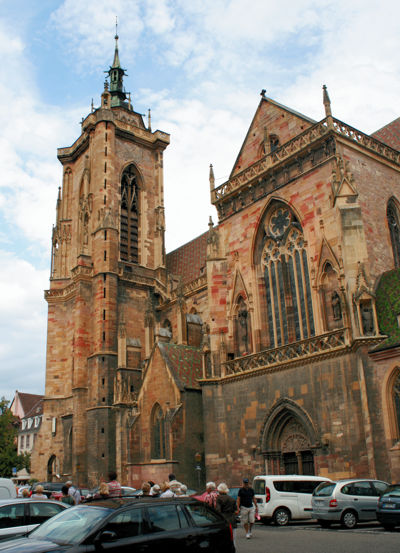 Das Münster von Colmar. Das Münster von Colmar.
