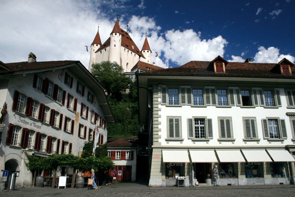 Der Donjons vom Thuner Schloss. Der Donjons vom Thuner Schloss.