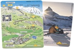 Tickets und Karte der Gornergratbahn.