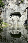 Löwendenkmal in Luzern.