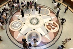 Der Stern der "Republik von Texas" unter der Kuppel.