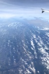 Der Flug über den Ärmelkanal (hier über Rotterdam) bei tollem Wetter.